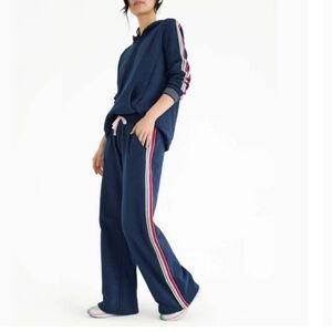 Magnetic Me Navy Track Pant with Rainbow Stripes size Medium Brand New w Tags